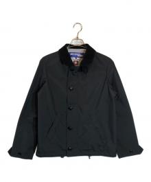 JUNYA WATANABE COMME des GARCONS（(ジュンヤワタナベ コムデギャルソン）の古着「襟切替ナイロンジャケット」｜ブラック