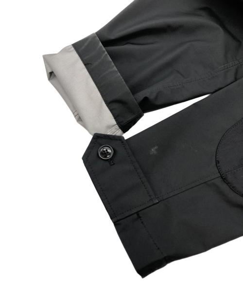 JUNYA WATANABE COMME des GARCONS（(ジュンヤワタナベ コムデギャルソン）JUNYA WATANABE COMME des GARCONS ((ジュンヤワタナベ コムデギャルソン) 襟切替ナイロンジャケット ブラック サイズ:XSの古着・服飾アイテム