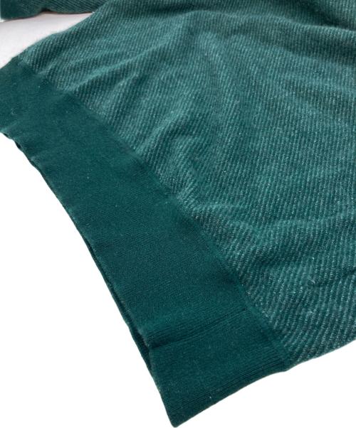 LORO PIANA（ロロピアーナ）LORO PIANA (ロロピアーナ) カシミヤハーフジップニット グリーン サイズ:48の古着・服飾アイテム