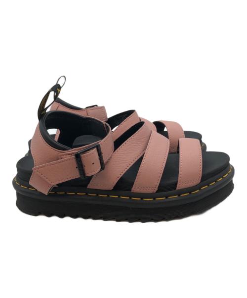 Dr.Martens（ドクターマーチン）Dr.Martens (ドクターマーチン) サンダル ブラック×ピンク サイズ:UK6の古着・服飾アイテム