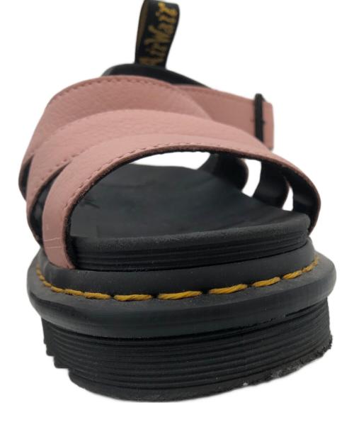 Dr.Martens（ドクターマーチン）Dr.Martens (ドクターマーチン) サンダル ブラック×ピンク サイズ:UK6の古着・服飾アイテム
