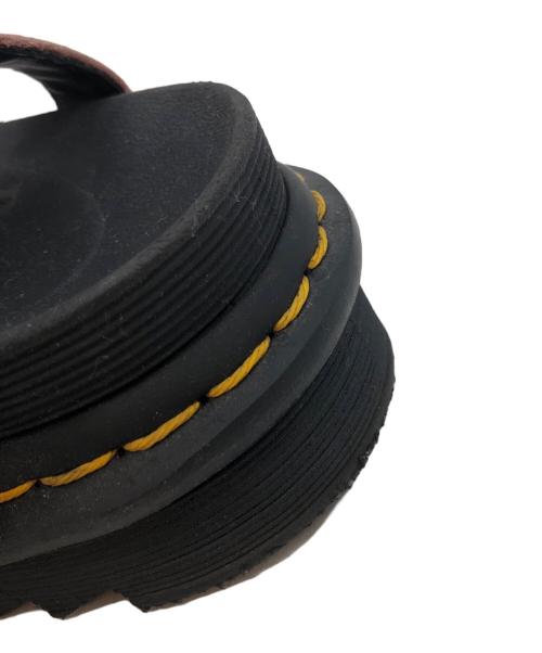 Dr.Martens（ドクターマーチン）Dr.Martens (ドクターマーチン) サンダル ブラック×ピンク サイズ:UK6の古着・服飾アイテム