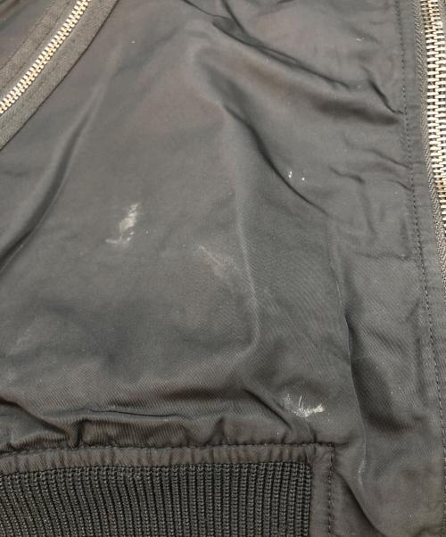 DIESEL（ディーゼル）DIESEL (ディーゼル) カラーブロックMA-1ジャケット ネイビー サイズ:XLの古着・服飾アイテム