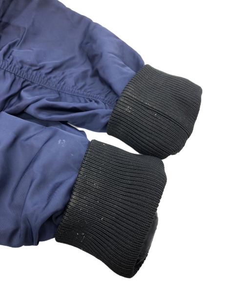 DIESEL（ディーゼル）DIESEL (ディーゼル) カラーブロックMA-1ジャケット ネイビー サイズ:XLの古着・服飾アイテム