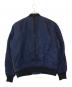 DIESEL (ディーゼル) カラーブロックMA-1ジャケット ネイビー サイズ:XL：12000円