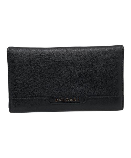 BVLGARI（ブルガリ）BVLGARI (ブルガリ) URBAN 長財布 ブラックの古着・服飾アイテム