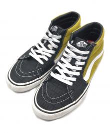 VANS×SUPREME（ヴァンズ×シュプリーム）の古着「Sk8-Mid Crocodile」｜ブラック
