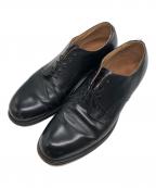 U'S NAVYアメリカ海軍）の古着「サービスシューズ」｜ブラック