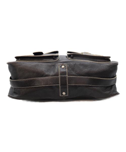 MARC JACOBS（マークジェイコブズ）MARC JACOBS (マークジェイコブズ) ミニボストンバッグ ブラウンの古着・服飾アイテム