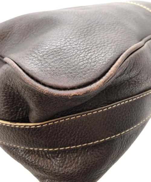 MARC JACOBS（マークジェイコブズ）MARC JACOBS (マークジェイコブズ) ミニボストンバッグ ブラウンの古着・服飾アイテム