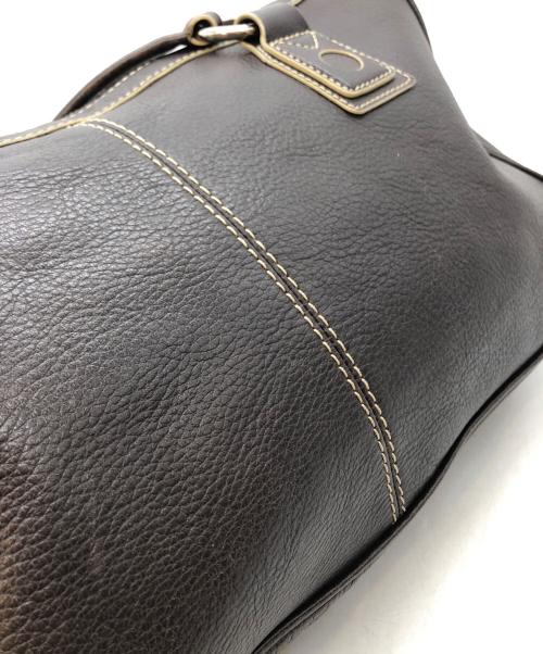 MARC JACOBS（マークジェイコブズ）MARC JACOBS (マークジェイコブズ) ミニボストンバッグ ブラウンの古着・服飾アイテム