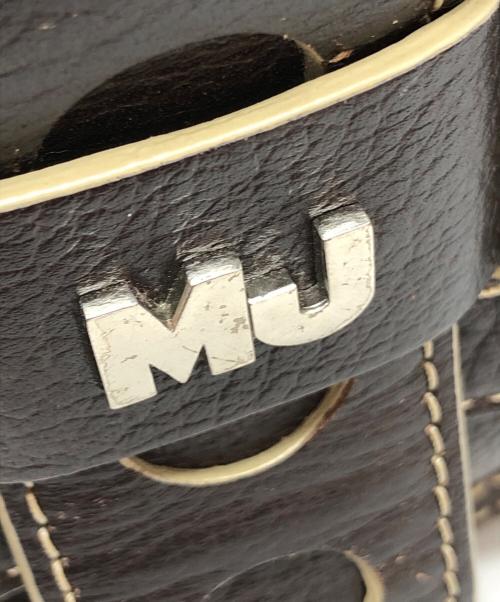 MARC JACOBS（マークジェイコブズ）MARC JACOBS (マークジェイコブズ) ミニボストンバッグ ブラウンの古着・服飾アイテム