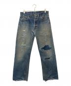 LEVI'Sリーバイス）の古着「66前期501デニムパンツ」｜インディゴ