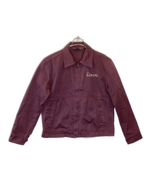 STARRY GATE（スタリーゲート）STARRY GATE (スタリーゲート) ジップアップジャケット ボルドー サイズ:Lの古着・服飾アイテム
