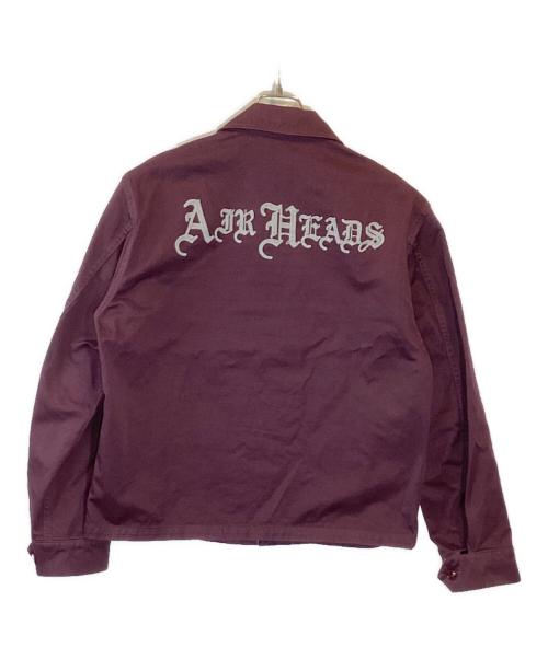 STARRY GATE（スタリーゲート）STARRY GATE (スタリーゲート) ジップアップジャケット ボルドー サイズ:Lの古着・服飾アイテム