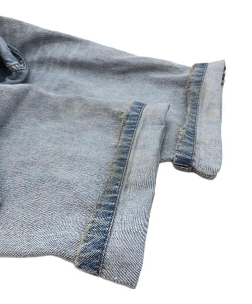 Acne studios（アクネ ストゥディオス）Acne studios (アクネ ストゥディオス) 1989 Light Blue Trash ブルー サイズ:EUR 30/32の古着・服飾アイテム