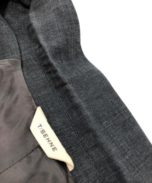 T/SEHNE（ティー セーヌ）T/SEHNE (ティー セーヌ) テーラードジャケット グレー サイズ:46の古着・服飾アイテム