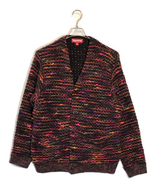 SUPREME（シュプリーム）SUPREME (シュプリーム) Textured Cardigan レッド サイズ:Lの古着・服飾アイテム