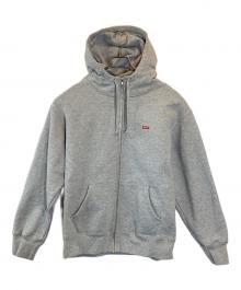 SUPREME（シュプリーム）の古着「smallbox zip up hoodedsweatshirt」｜グレー