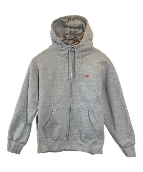 SUPREME（シュプリーム）SUPREME (シュプリーム) smallbox zip up hoodedsweatshirt グレー サイズ:Mediumの古着・服飾アイテム