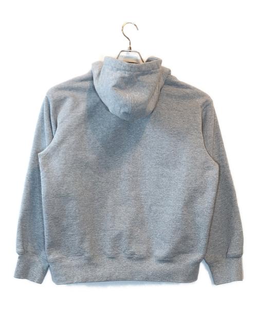 SUPREME（シュプリーム）SUPREME (シュプリーム) smallbox zip up hoodedsweatshirt グレー サイズ:Mediumの古着・服飾アイテム
