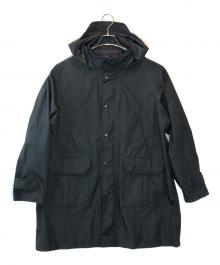 THE NORTHFACE PURPLELABEL（ザ・ノースフェイス パープルレーベル）の古着「HYVENT STAND COLLAR COAT」｜ブラック