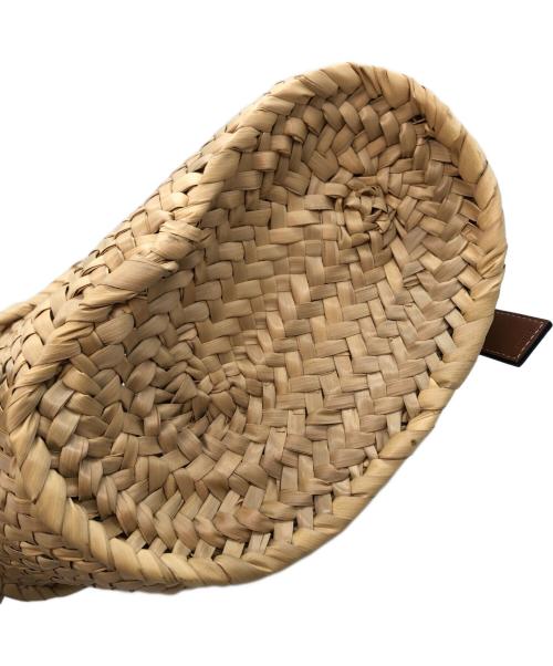 LOEWE（ロエベ）LOEWE (ロエベ) バスケットバッグ スモール ベージュ×ブラックの古着・服飾アイテム