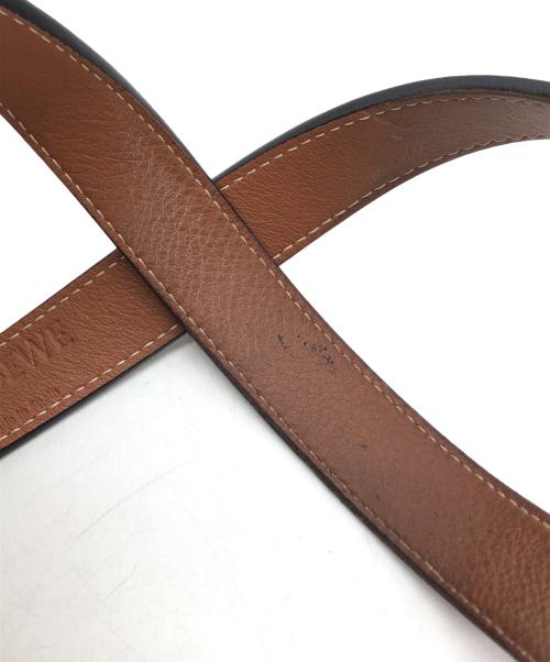 LOEWE（ロエベ）LOEWE (ロエベ) バスケットバッグ スモール ベージュ×ブラックの古着・服飾アイテム