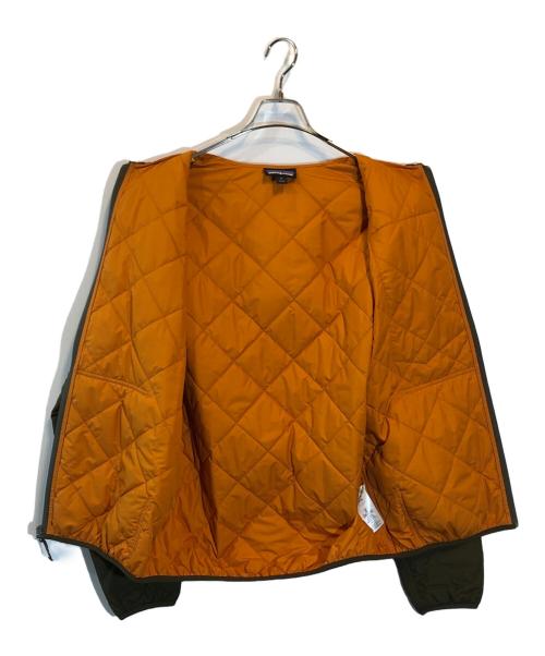 Patagonia（パタゴニア）Patagonia (パタゴニア) Diamond Quilted Bomber Hoody（ダイアモンド キルテッド ボマー フーディ） カーキ サイズ:Mの古着・服飾アイテム
