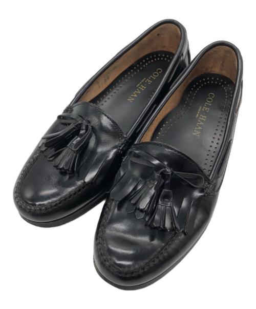 COLE HAAN（コールハーン）COLE HAAN (コールハーン) タッセルローファー ブラック サイズ:8.5Eの古着・服飾アイテム