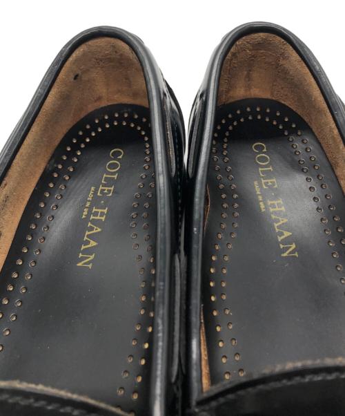 COLE HAAN（コールハーン）COLE HAAN (コールハーン) タッセルローファー ブラック サイズ:8.5Eの古着・服飾アイテム