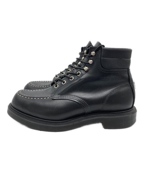 RED WING（レッドウィング）RED WING (レッドウィング) スーパーソール レースアップブーツ ブラック サイズ:SIZE 26.5cmの古着・服飾アイテム