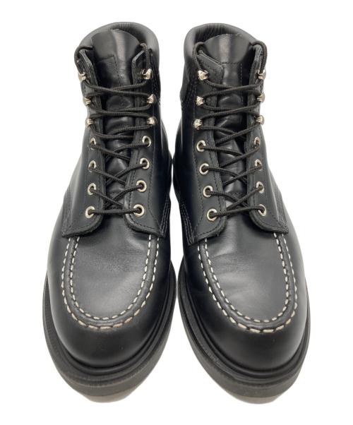 RED WING（レッドウィング）RED WING (レッドウィング) スーパーソール レースアップブーツ ブラック サイズ:SIZE 26.5cmの古着・服飾アイテム