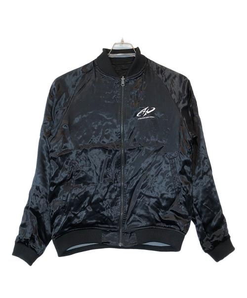 Underground（アンダーグラウンド）UNDERGROUND (アンダーグラウンド) リバーシブル スカジャン ブラック サイズ:44の古着・服飾アイテム