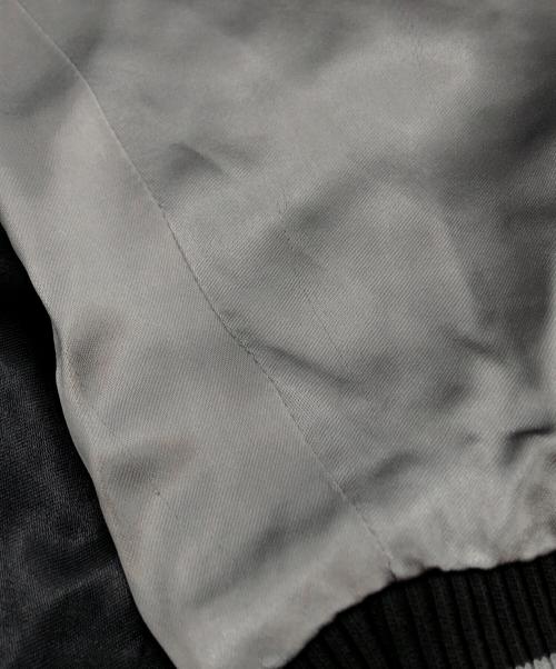 Underground（アンダーグラウンド）UNDERGROUND (アンダーグラウンド) リバーシブル スカジャン ブラック サイズ:44の古着・服飾アイテム