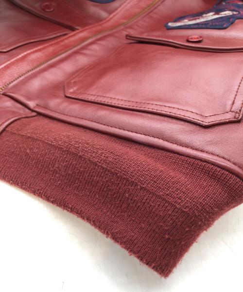 Schott（ショット）Schott (ショット) G-1 フライトジャケット ブラウン サイズ:Lの古着・服飾アイテム