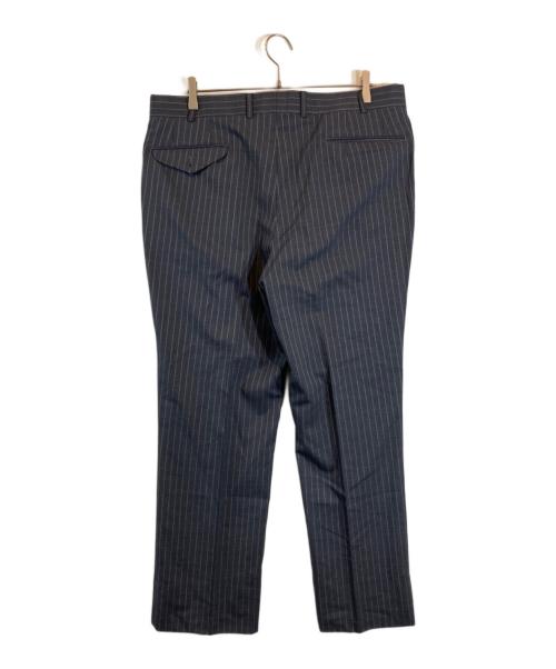 BURBERRY LONDON（バーバリーロンドン）BURBERRY LONDON (バーバリーロンドン) ウール地ストライプセットアップスーツ ネイビー サイズ:サイズ42の古着・服飾アイテム