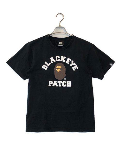 A BATHING APE（ア ベイシング エイプ）A BATHING APE (ア ベイシング エイプ) BlackEyePatch (ブラックアイパッチ) 半袖Tシャツ ブラック サイズ:Sの古着・服飾アイテム