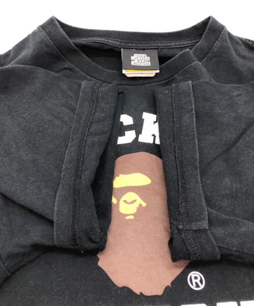 A BATHING APE（ア ベイシング エイプ）A BATHING APE (ア ベイシング エイプ) BlackEyePatch (ブラックアイパッチ) 半袖Tシャツ ブラック サイズ:Sの古着・服飾アイテム