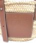 中古・古着 LOEWE (ロエベ) バスケットバッグ スモール ブラウン×ベージュ：45000円