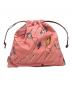 LOEWE (ロエベ) 巾着ポーチ ピンク：17000円