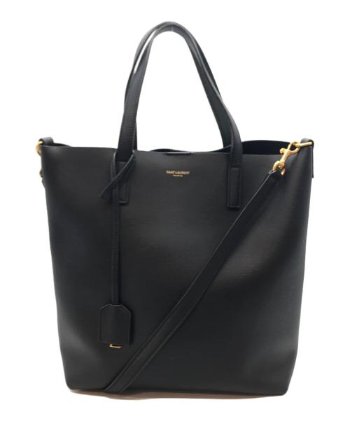 Saint Laurent Paris（サンローランパリ）Saint Laurent Paris (サンローランパリ) 2WAYバッグ ブラックの古着・服飾アイテム