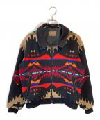 PENDLETONペンドルトン）の古着「HIGH GRADE WESTERN WEAR Blanket Jacket」｜ブラック