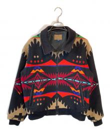PENDLETON（ペンドルトン）の古着「HIGH GRADE WESTERN WEAR Blanket Jacket」｜ブラック
