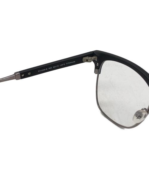 TOM FORD（トムフォード）TOM FORD (トムフォード) 眼鏡 グレー サイズ:50□19 145の古着・服飾アイテム