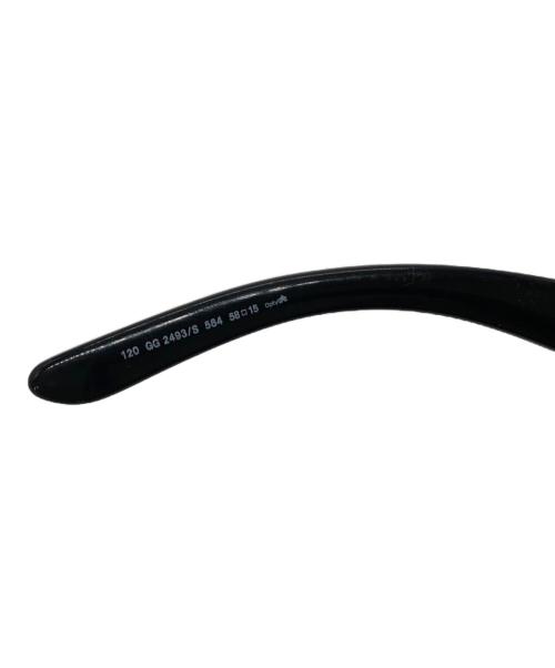 GUCCI（グッチ）GUCCI (グッチ) マーモント GGロゴ サングラス ブラック サイズ:58-15-120の古着・服飾アイテム