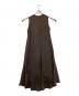 Sov (ソブ) マキシ丈ノースリーブワンピース ブラウン サイズ:38：5000円
