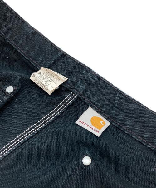 CarHartt（カーハート）CarHartt (カーハート) ダブルニーペインターパンツ ブラック サイズ:36×30の古着・服飾アイテム