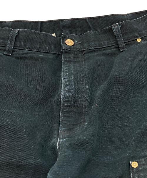 CarHartt（カーハート）CarHartt (カーハート) ダブルニーペインターパンツ ブラック サイズ:36×30の古着・服飾アイテム