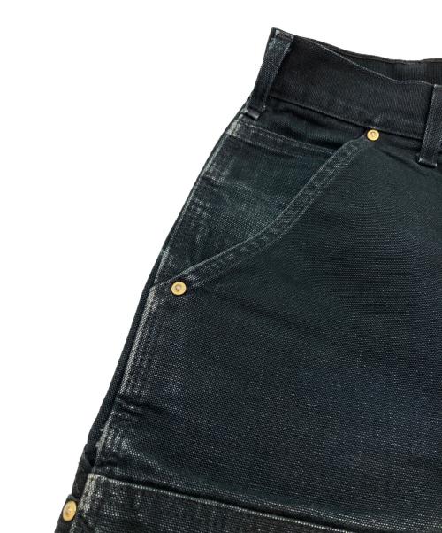 CarHartt（カーハート）CarHartt (カーハート) ダブルニーペインターパンツ ブラック サイズ:36×30の古着・服飾アイテム